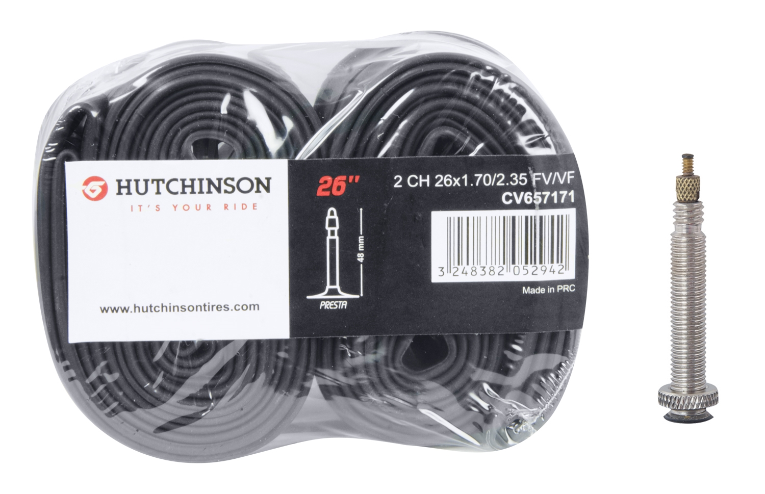 Duše HUTCHINSON 26 x 1,7/2,35 FV 48mm, 2ks