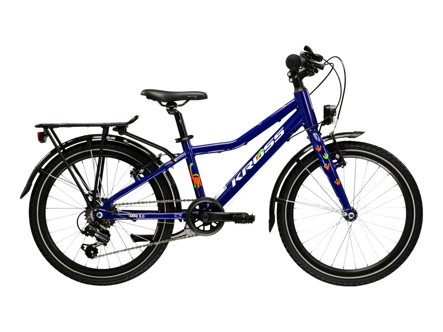 KROSS LEA MINI 3.0 EQ, model 2025, pneu 20", barva námořnická modrá - ZDARMA dopravné, odborná montáž, seřízení!