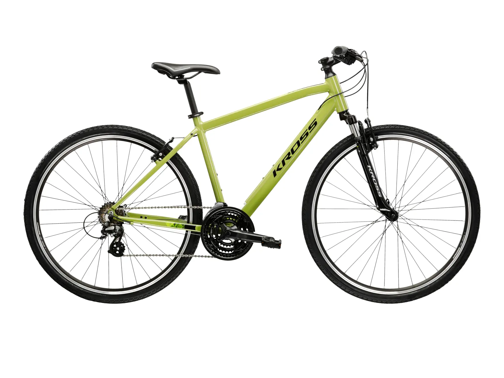 KROSS EVADO 2.0, model 2025, pneu 28", barva Khaki - ZDARMA dopravné, seřízení a odborná montáž!