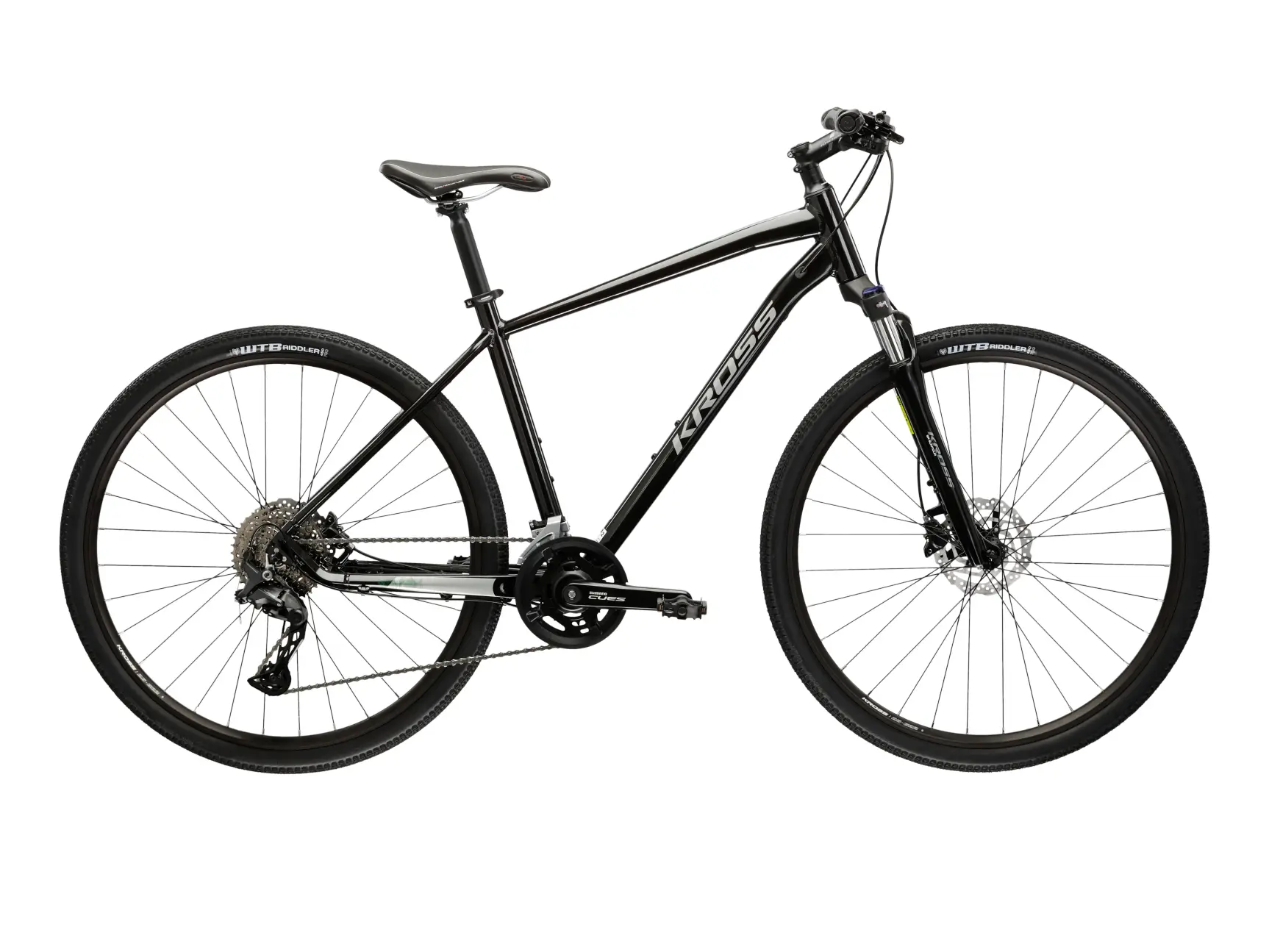 KROSS EVADO 7.0, model 2026, pneu 28", barva černá - ZDARMA dopravné, seřízení, odborná montáž a sada světel!