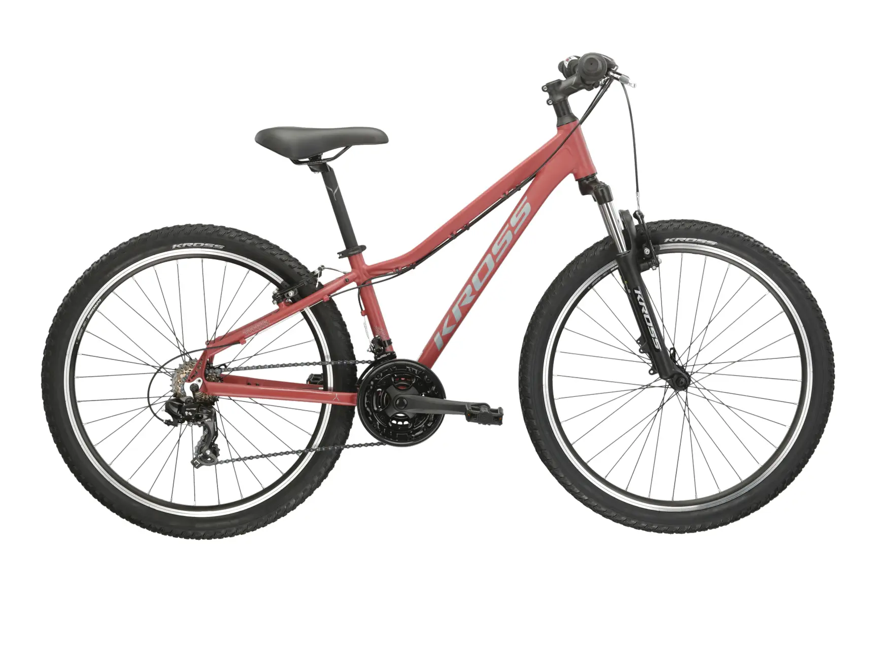 KROSS LEA 1.0, model 2025, pneu 26", barva kaštanová - ZDARMA dopravné, odborná montáž, seřízení a sada světel!