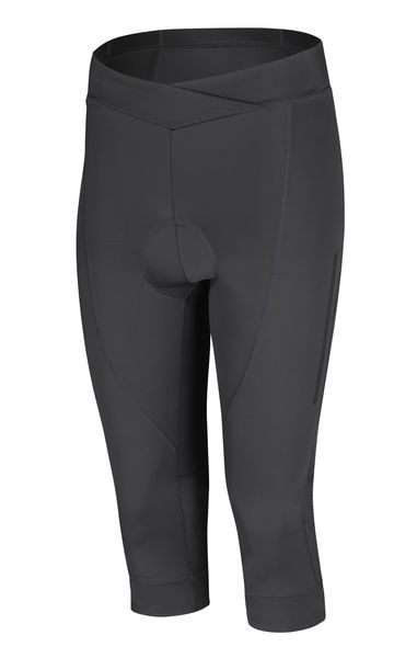 Dámské cyklistické kraťasy ETAPE SARA 2.0 3/4 s vložkou, antracit