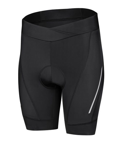 Dámské cyklistické kraťasy ETAPE SARA 2.0 s vložkou, černá