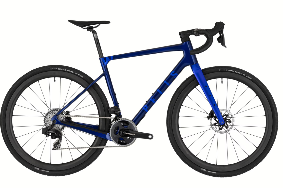 PELLS Raw Carbon 1 28", model 2025, barva Future Dusk - ZDARMA dopravné, odborná montáž, seřízení a dárkový poukaz na nákup příslušenství!