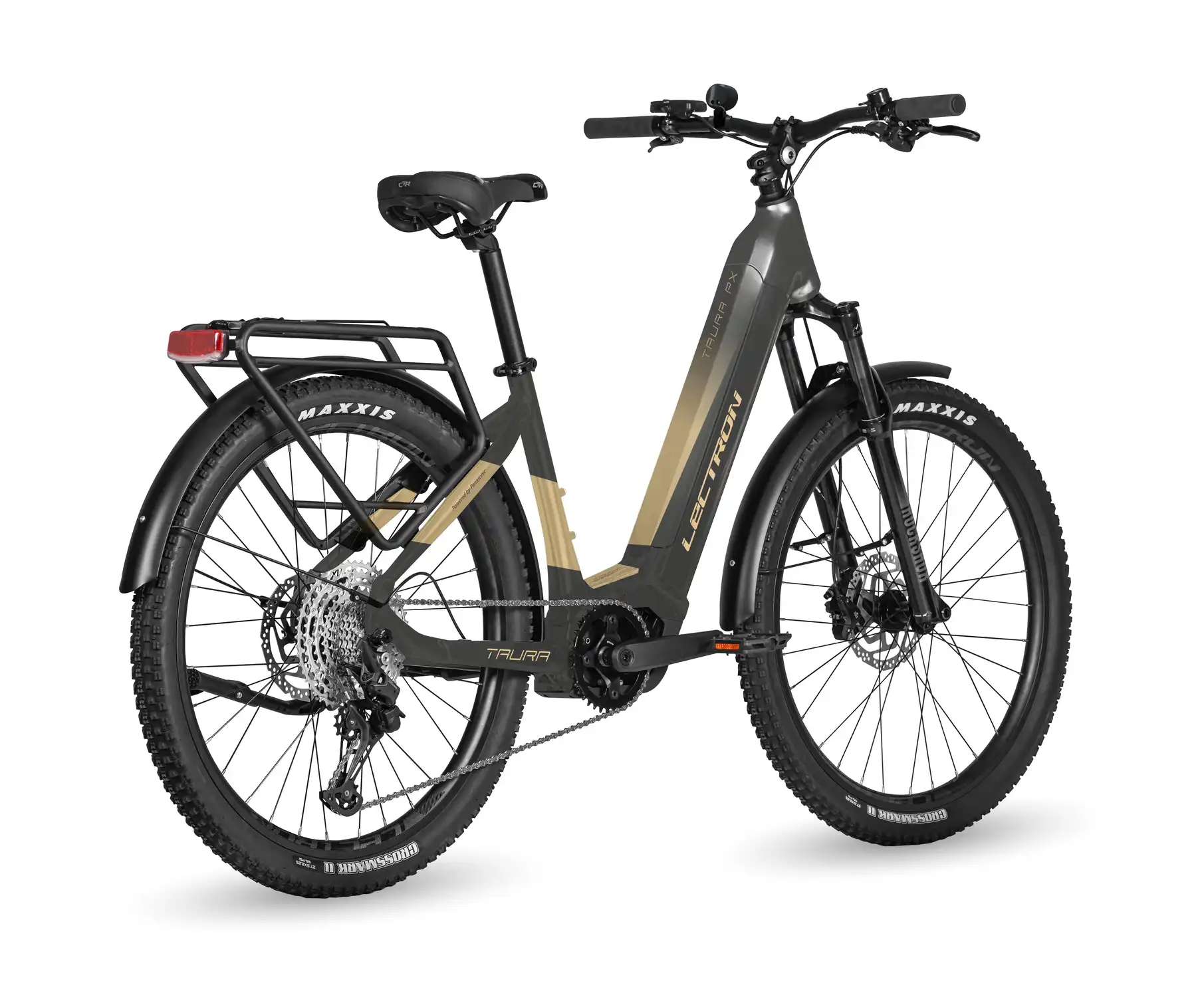 Lectron TAURA PX, pneu 27,5", model 2026, baterie 22,26 Ah (800 Wh), barva DARK - ZDARMA dopravné, odborná montáž, seřízení a dárkový poukaz na nákup příslušenství!