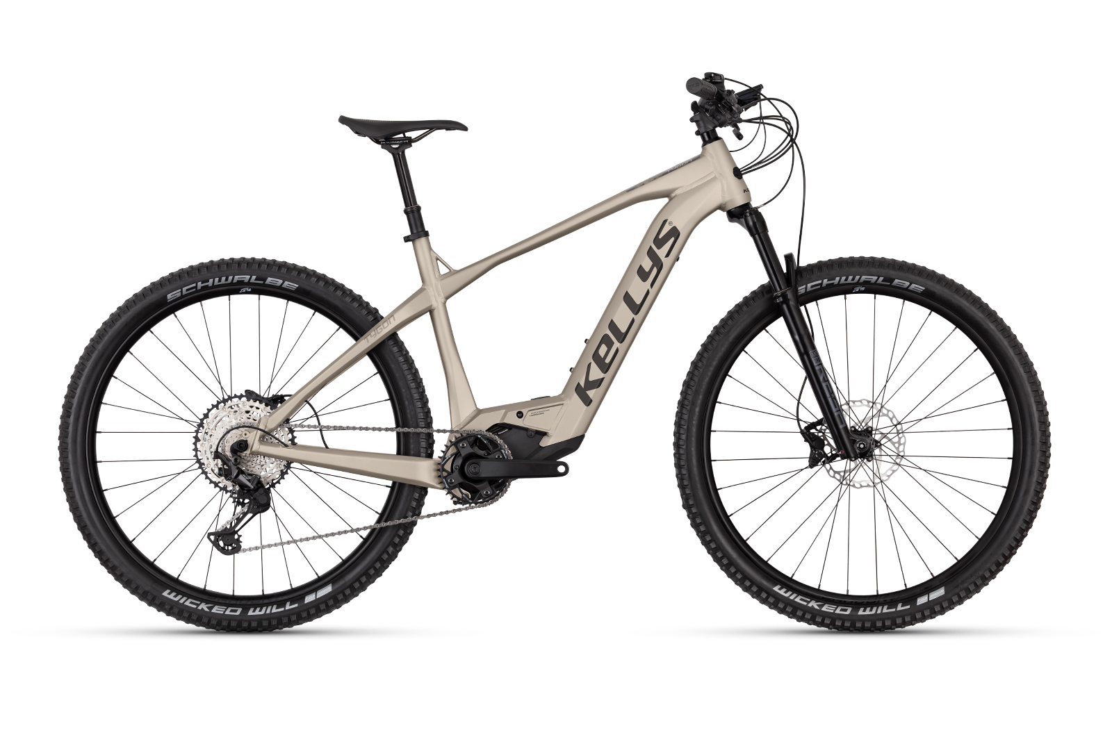 KELLYS Tygon RS90 P Mocha Grey 29" 820Wh/23Ah, model 2026 - ZDARMA dopravné, odborná montáž a seřízení!