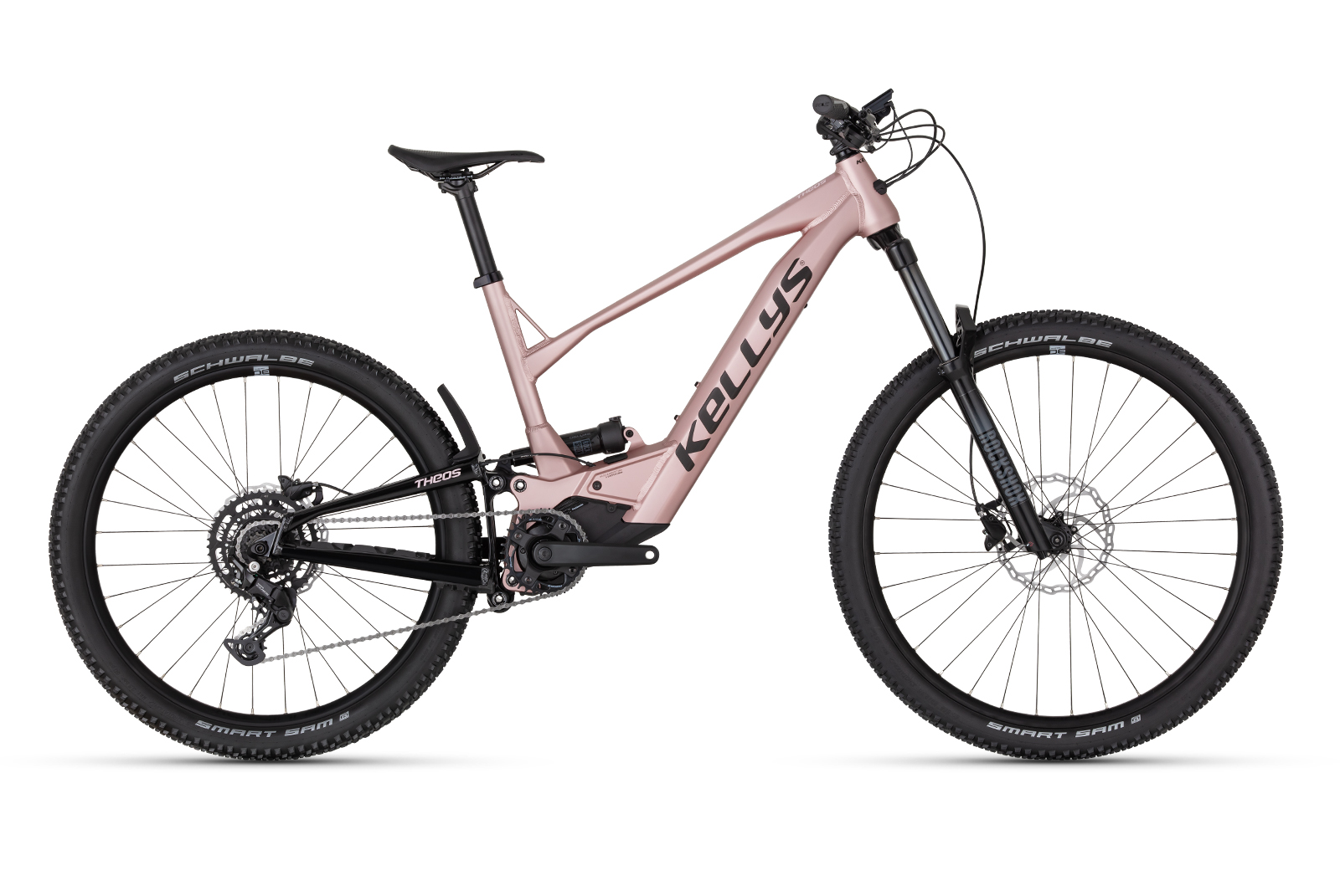 KELLYS Theos RS10 P Rose Gold 29"/27.5" 725Wh/20Ah, 2026 - ZDARMA dopravné, odborná montáž a seřízení!