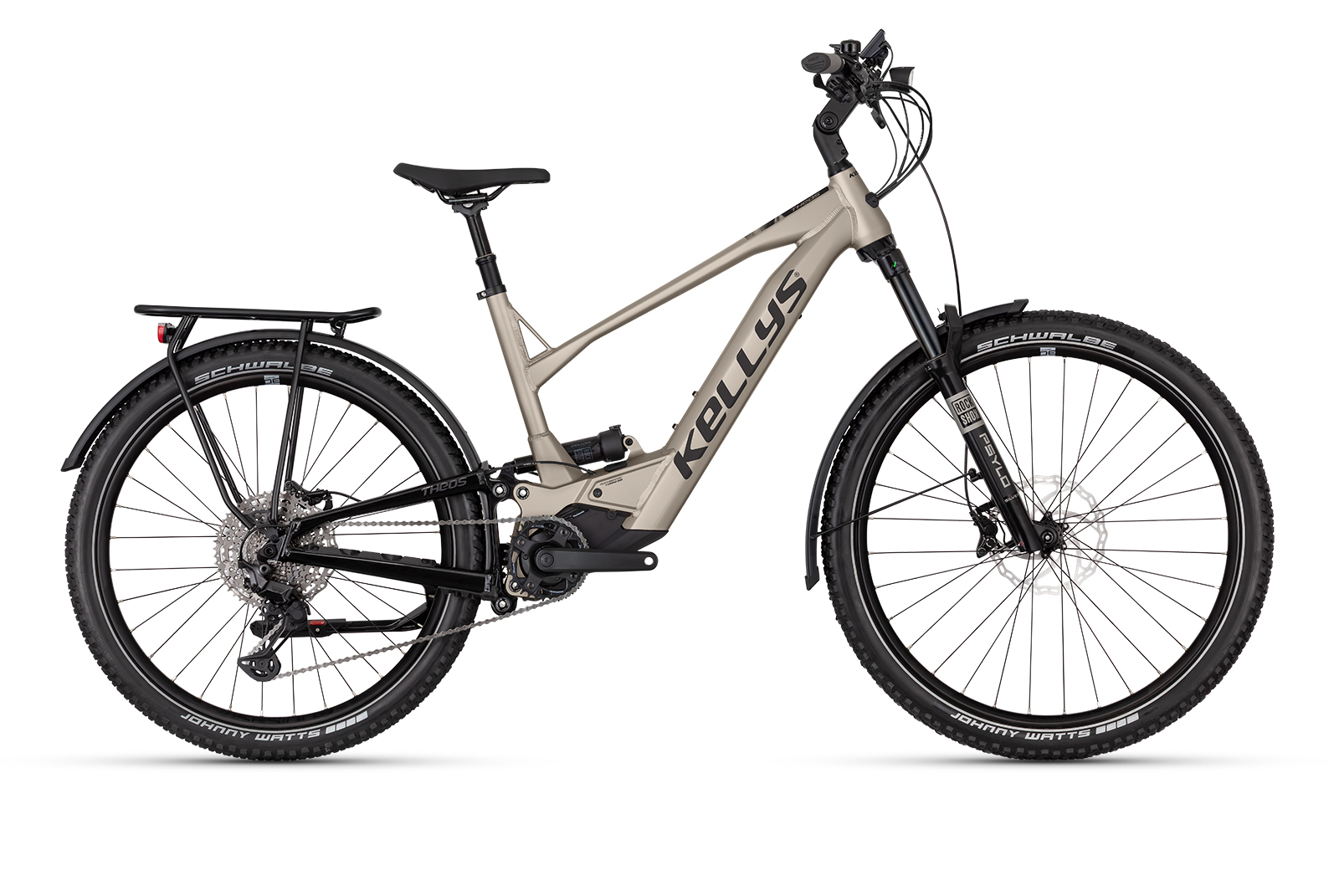 KELLYS Theos RSX70 P, pneu 29"/27.5", model 2026, barva Titanium - ZDARMA dopravné, odborná montáž a seřízení!