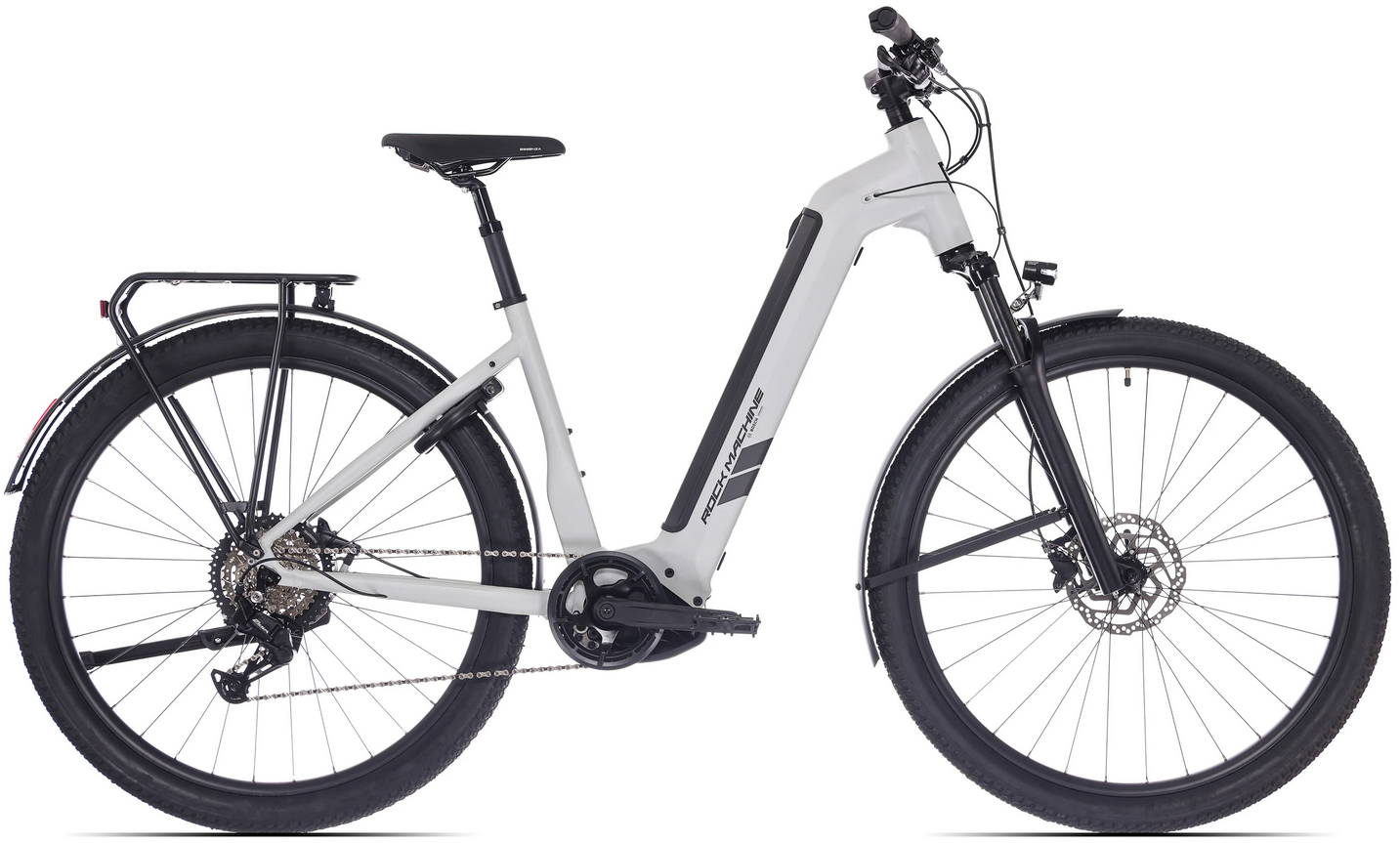 Rock Machine eRokk B70T, pneu 29", model 2025, Matte Limerock Grey - ZDARMA dopravné, seřízení, odborná montáž a dárkový poukaz na nákup příslušenství!