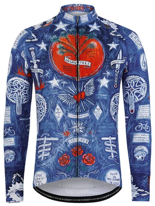 Cyklodres CYCOLOGY Winter Joshua Tree, pánský, dlouhý rukáv