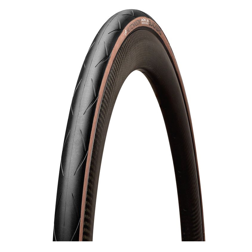 Plášť HUTCHINSON BLACKBIRD TLR HOOKLESS 700 x 28 kevlar, černo-béžový