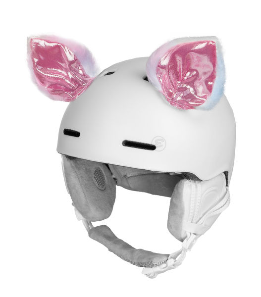 Etape dekorace na přilbu FUNNY KIT, růžová/modrá