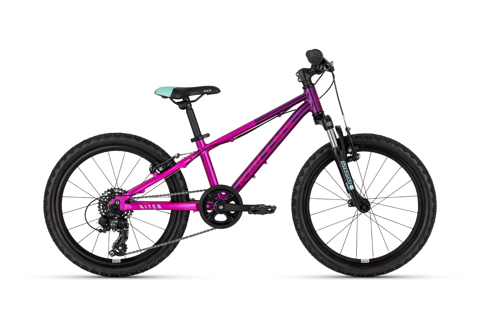 Kellys Kiter 50 Pink 20", model 2026 - ZDARMA dopravné, montáž a sada blikaček!