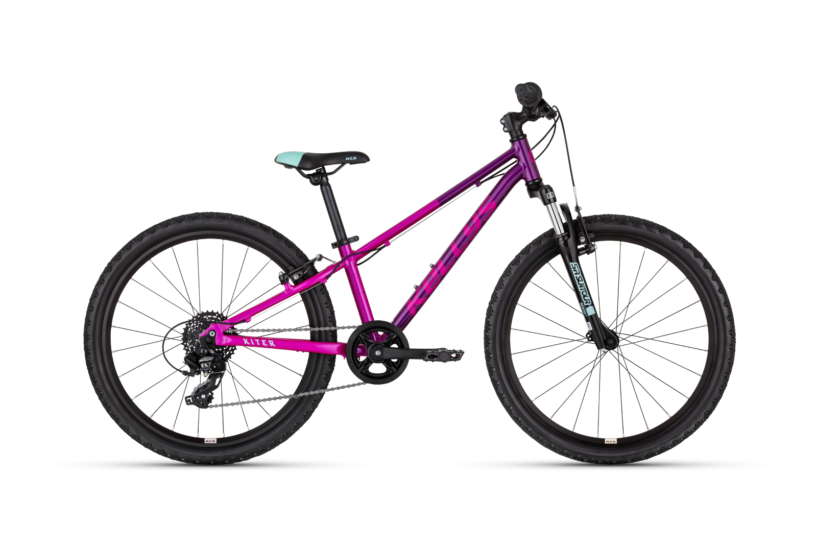 Kellys Kiter 50 Pink, pneu 24", model 2026 - ZDARMA dopravné, montáž a sada blikaček!