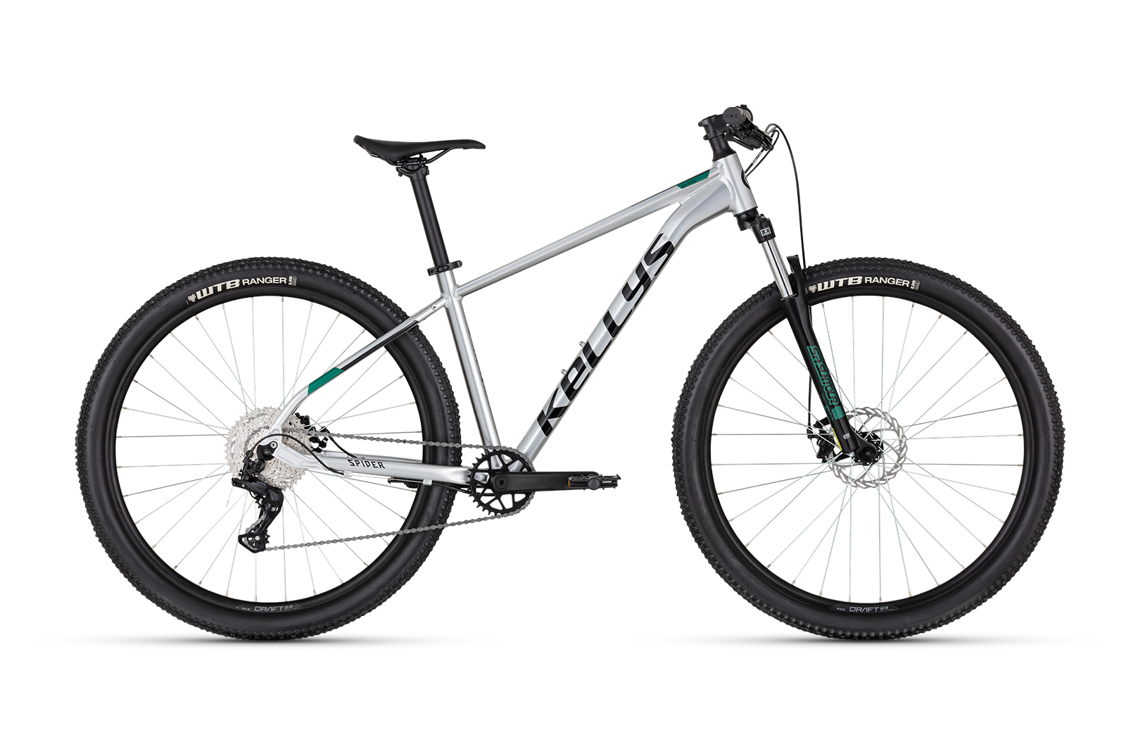Kellys Spider X30 Chrome Grey 26", 2026 - ZDARMA dopravné, odborná montáž, seřízení a sada světel!
