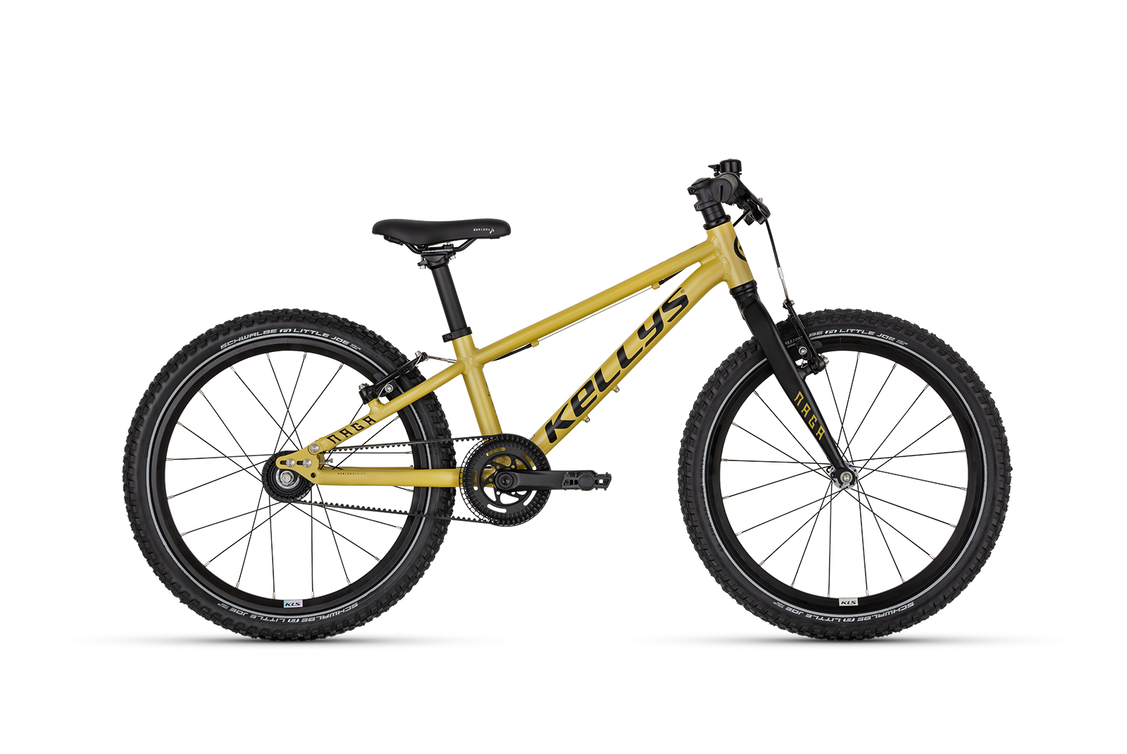 Kellys Naga Air Belt Yellow 20", model 2026 - ZDARMA dopravné, montáž a sada blikaček!