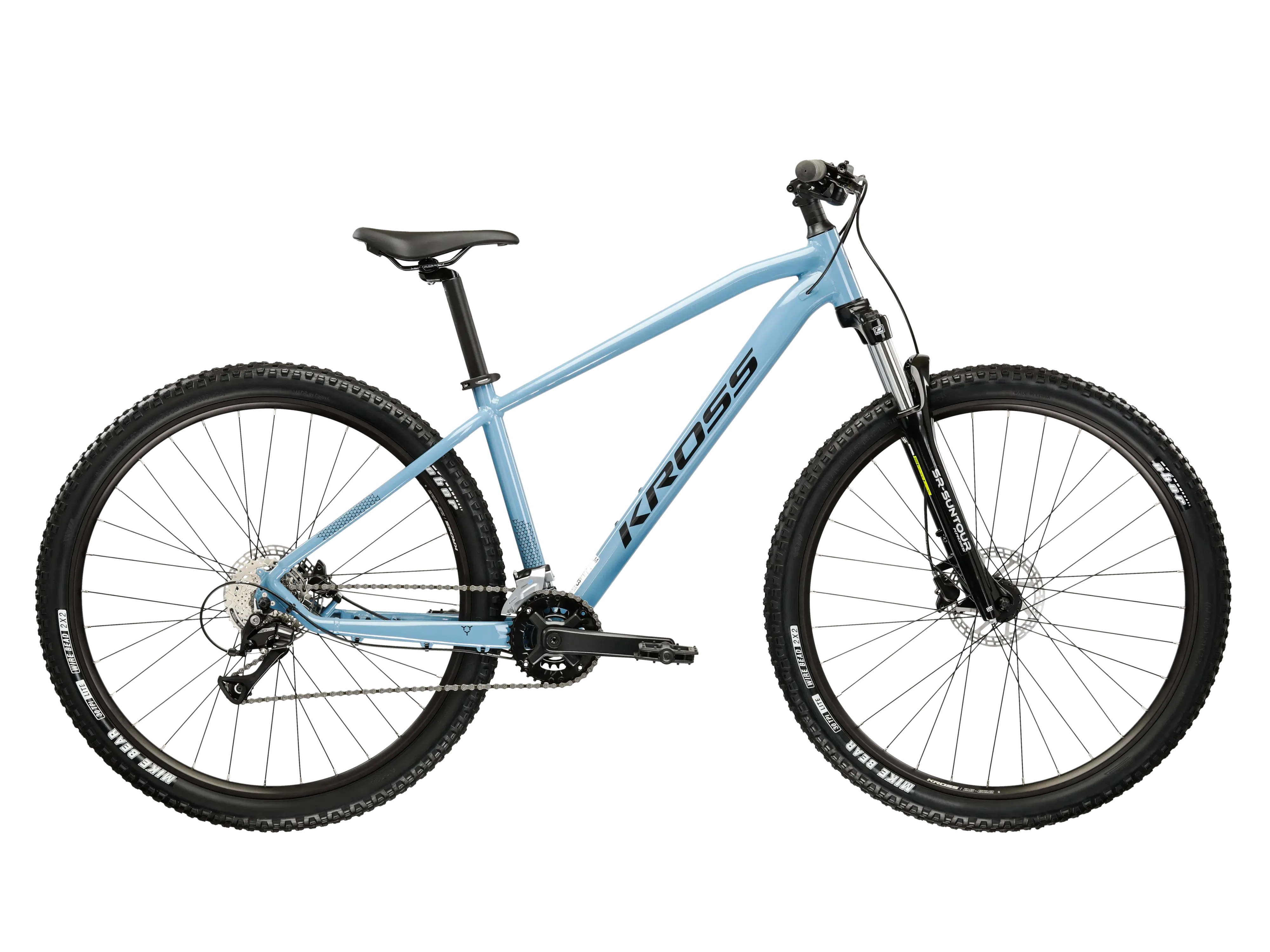 KROSS HEXAGON 4.0, model 2026, pneu 27,5", barva modrá/černá - ZDARMA dopravné, odborná montáž, seřízení a sada světel!