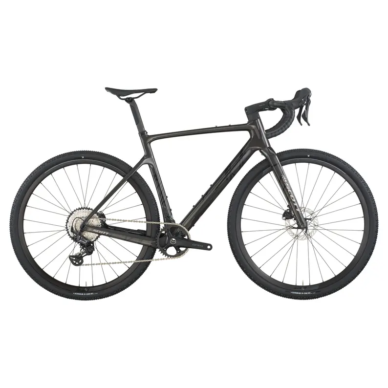 Scott Addict Gravel 30, model 2026, barva carbon black - ZDARMA dopravné, seřízení, odborná montáž a dárkový poukaz na nákup příslušenství!