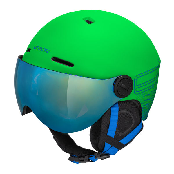 Etape dětská lyžařská přilba SPEEDY PRO, zelená mat