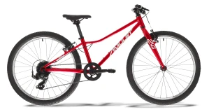 AMULET Fun 24", model 2026, metallic red/silver - ZDARMA dopravné, seřízení, odborná montáž a blikačky TWINS!