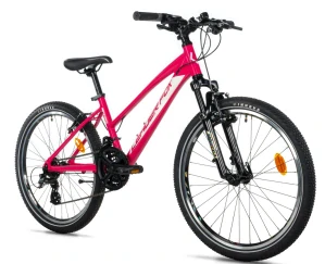 Leader Fox SPIDER dívčí 24" 2026-2, pink - ZDARMA dopravné, odborná montáž, seřízení a sada světel!