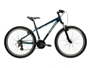 KROSS BERG JR, model 2025, pneu 26", barva tyrkysová - ZDARMA dopravné, odborná montáž, seřízení a sada světel TWINS!