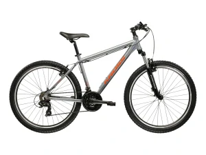 KROSS HEXAGON 1.0, model 2026 pneu 26", barva grafitová/oranžová - ZDARMA dopravné, odborná montáž, seřízení a sada světel!