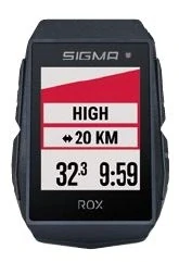 Cyklopočítač SIGMA ROX 11.1 Evo HR Set 150f., černý
