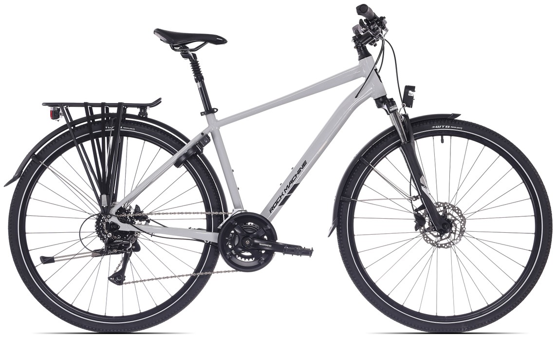 Rock Machine Rokk 40, model 2026, barva Gloss Limerock Grey - ZDARMA dopravné, seřízení, odborná montáž a sada světel!
