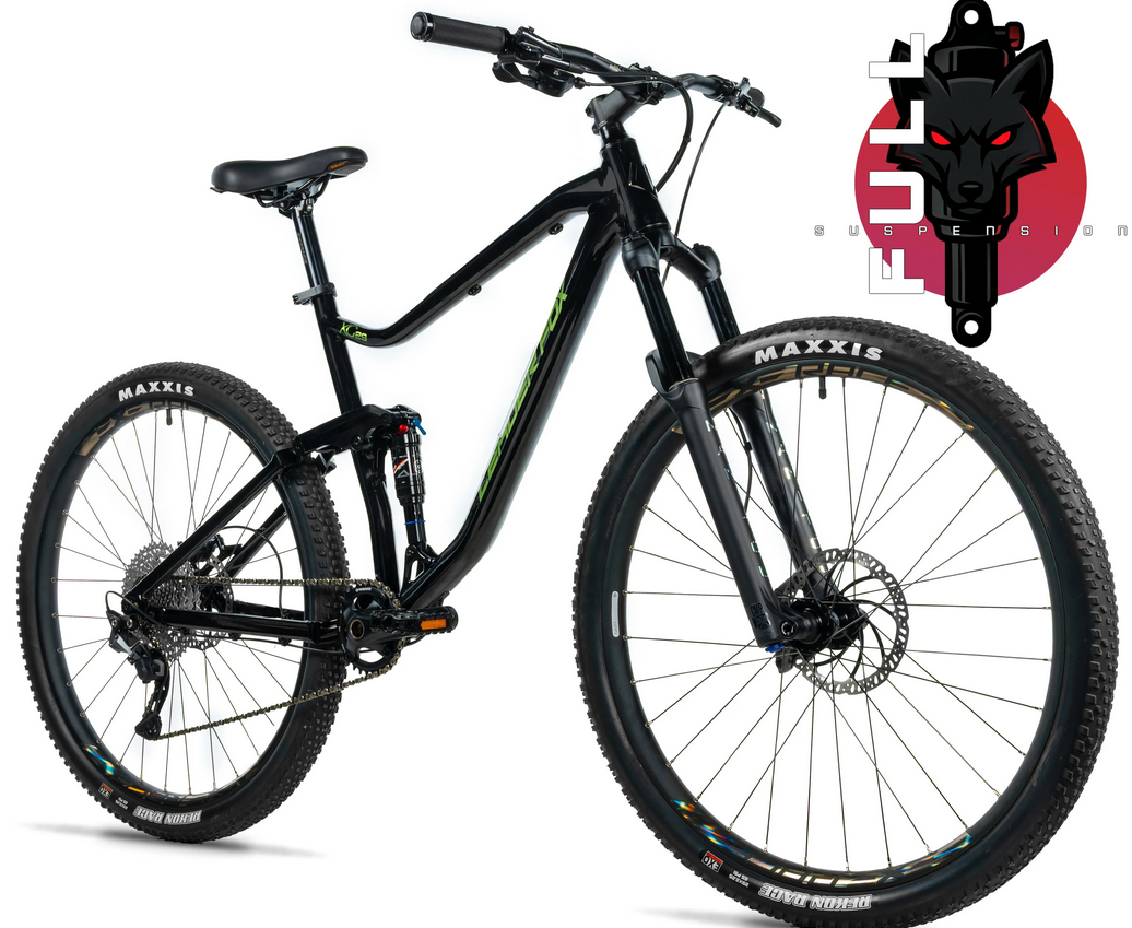 Leader Fox CASPER FULL 29", model 2026-1, black - ZDARMA dopravné, seřízení, odborná montáž a dárkový poukaz na nákup příslušenství!