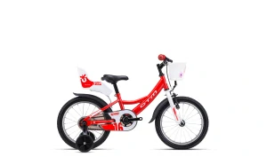 Dětské kolo CTM JENNY, barva červená, pneu 16", model 2026 - ZDARMA dopravné, seřízení a odborná montáž!