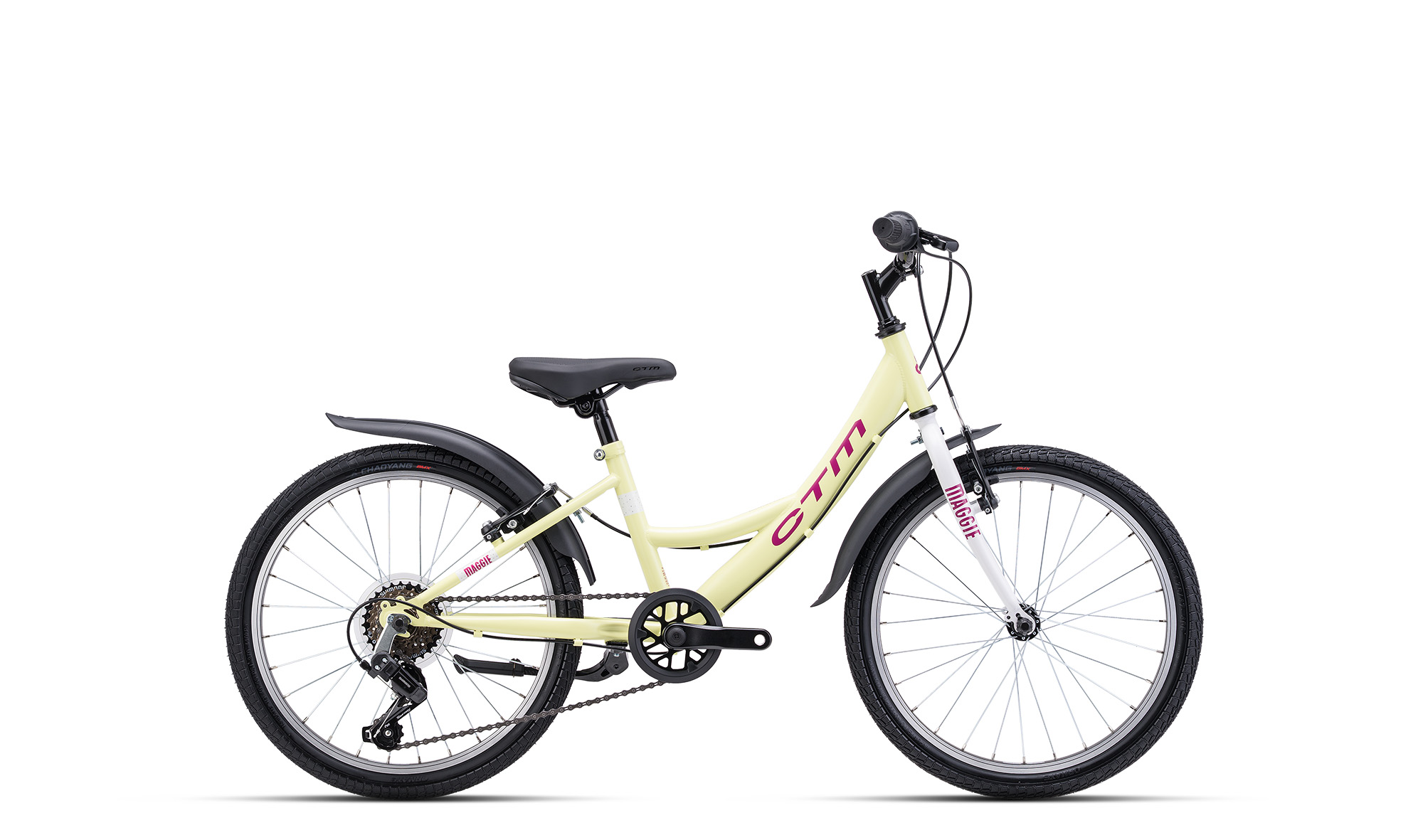 Dětské kolo CTM MAGGIE 20", barva matná pistáciová, model 2026 - ZDARMA dopravné, montáž!