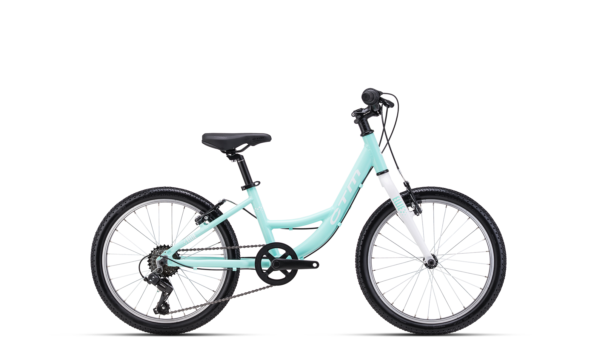 Dětské kolo CTM ELLIE 20", barva matná mentolová, model 2026 - ZDARMA dopravné, montáž!