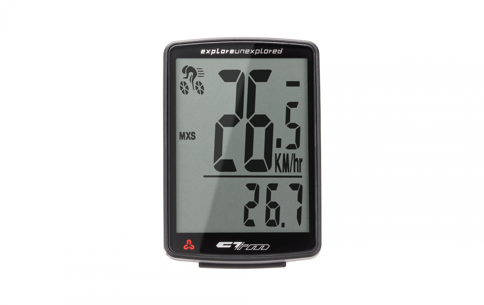 Cyklopočítač CTM, BC-22W, černý