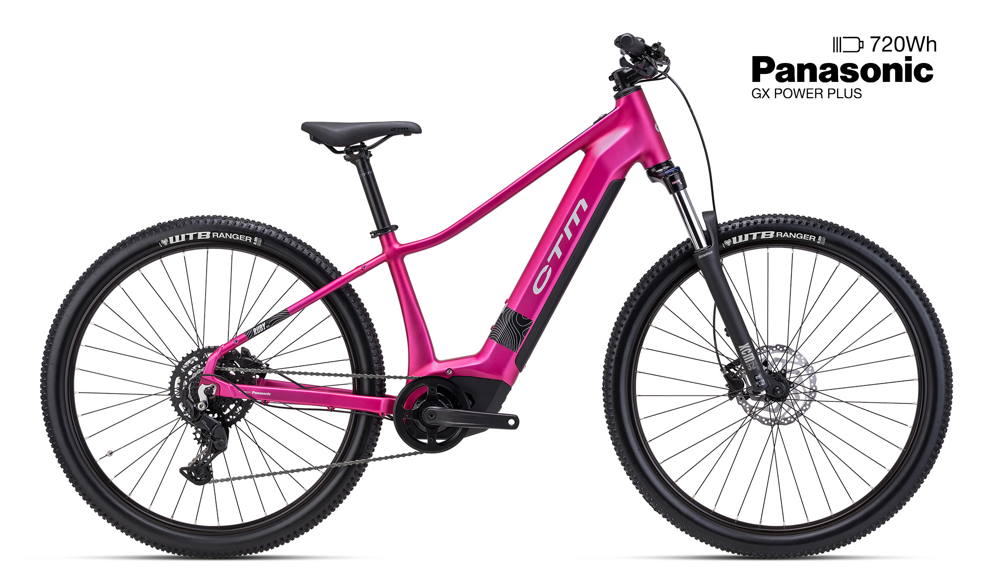 CTM RUBY GX 29" , barva růžová, baterie 720Wh/20Ah, model 2026 - ZDARMA dopravné, seřízení, odborná montáž a skládací zámek CTM!