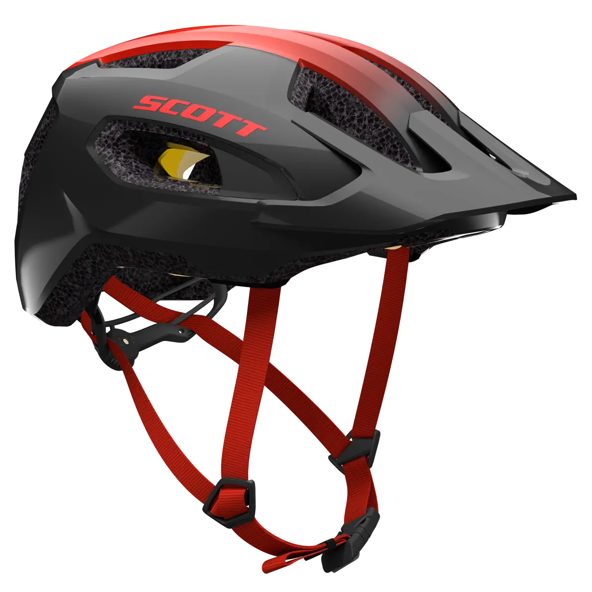 Přilba Scott Supra Plus, barva dark grey/red