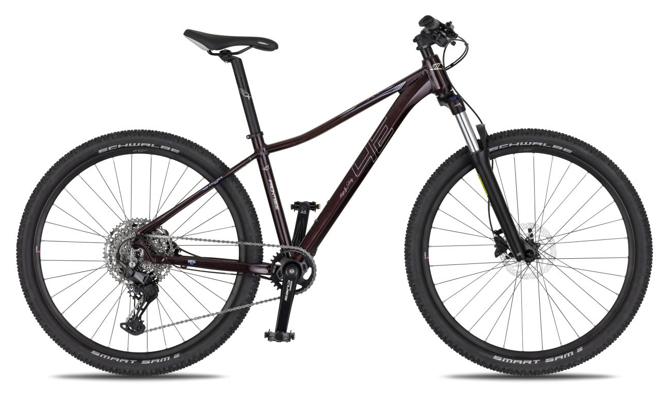 4EVER FRONTBEE 27,5", model 2026, dark wine/silver - ZDARMA dopravné, odborná montáž, seřízení, pojištění a dárkový poukaz na nákup příslušenství!