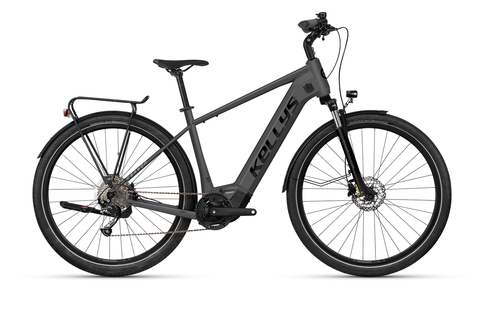 Kellys E-CARSON 30 P Anthracite 28" 725Wh/20Ah - ZDARMA dopravné, odborná montáž a seřízení!