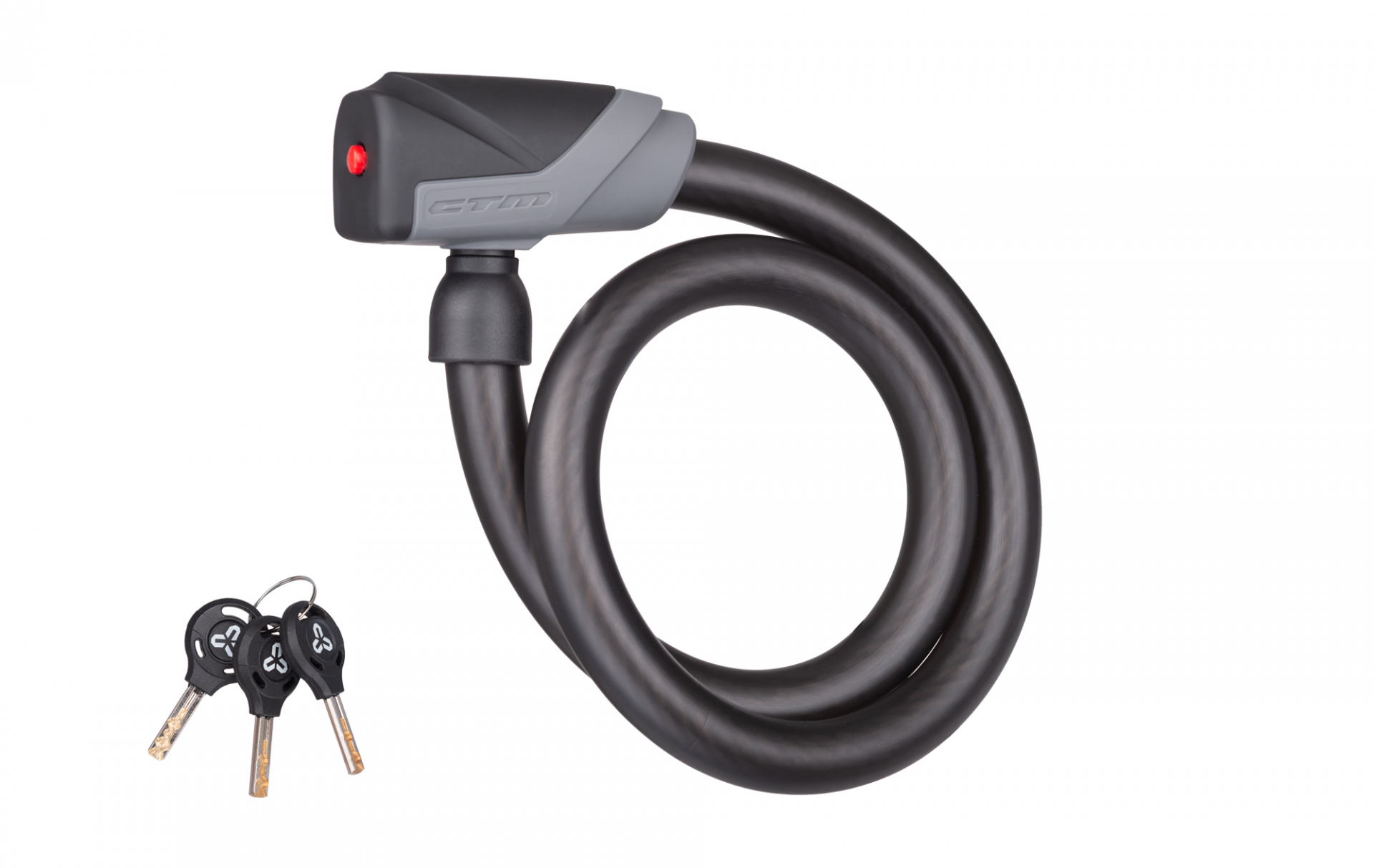 Zámek slučkový CTM CABLE, 18x800mm