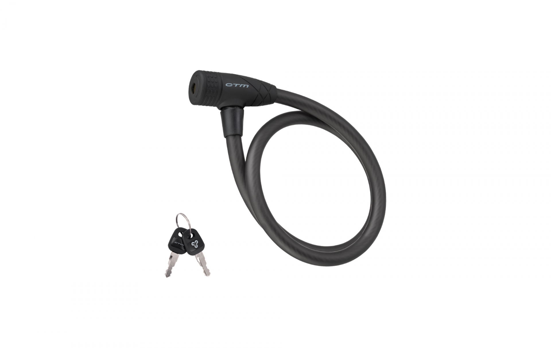 Zámek spirálový CTM CABLE, 12x850mm