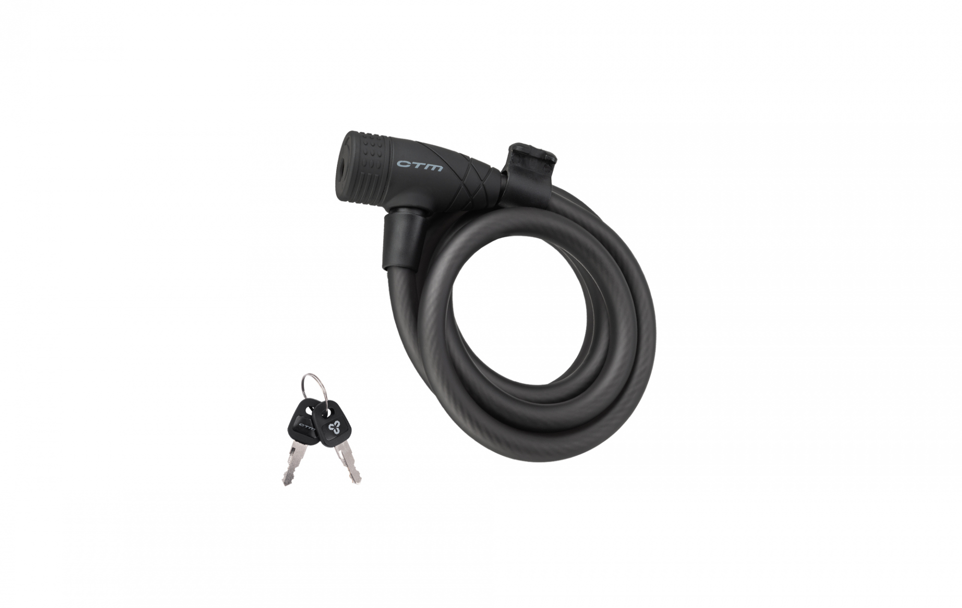 Zámek spirálový CTM CABLE, 12x1500mm