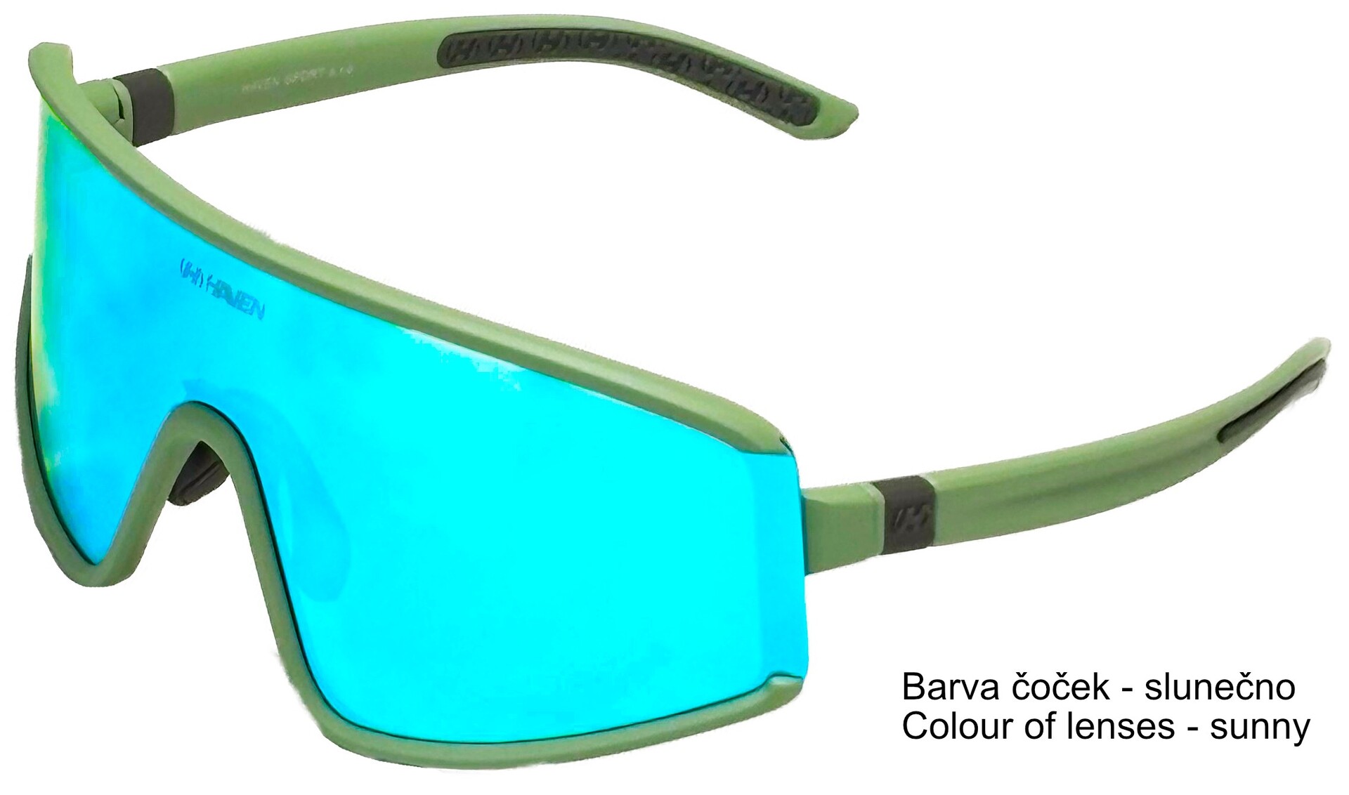 Sluneční brýle HAVEN VIBE PHOTO khaki green photochromic