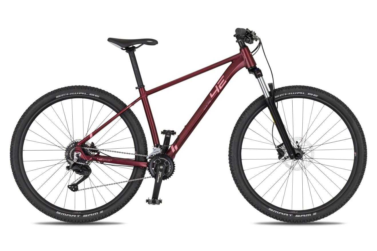 4EVER VANESSA 29" LADY, model 2026, barva cherry velvet - ZDARMA dopravné, odborná montáž, seřízení, pojištění a dárkový poukaz na nákup příslušenství!