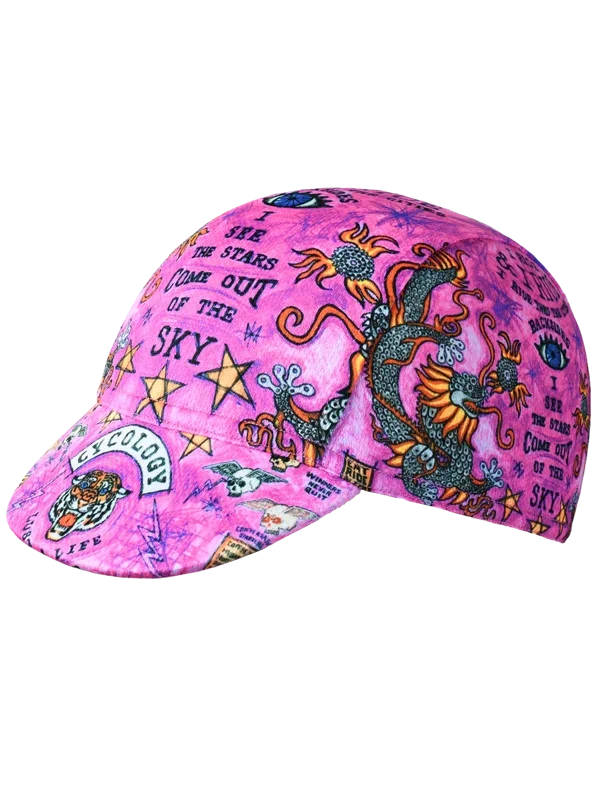 Kšiltovka pod přilbu CYCOLOGY City of Angels Pink