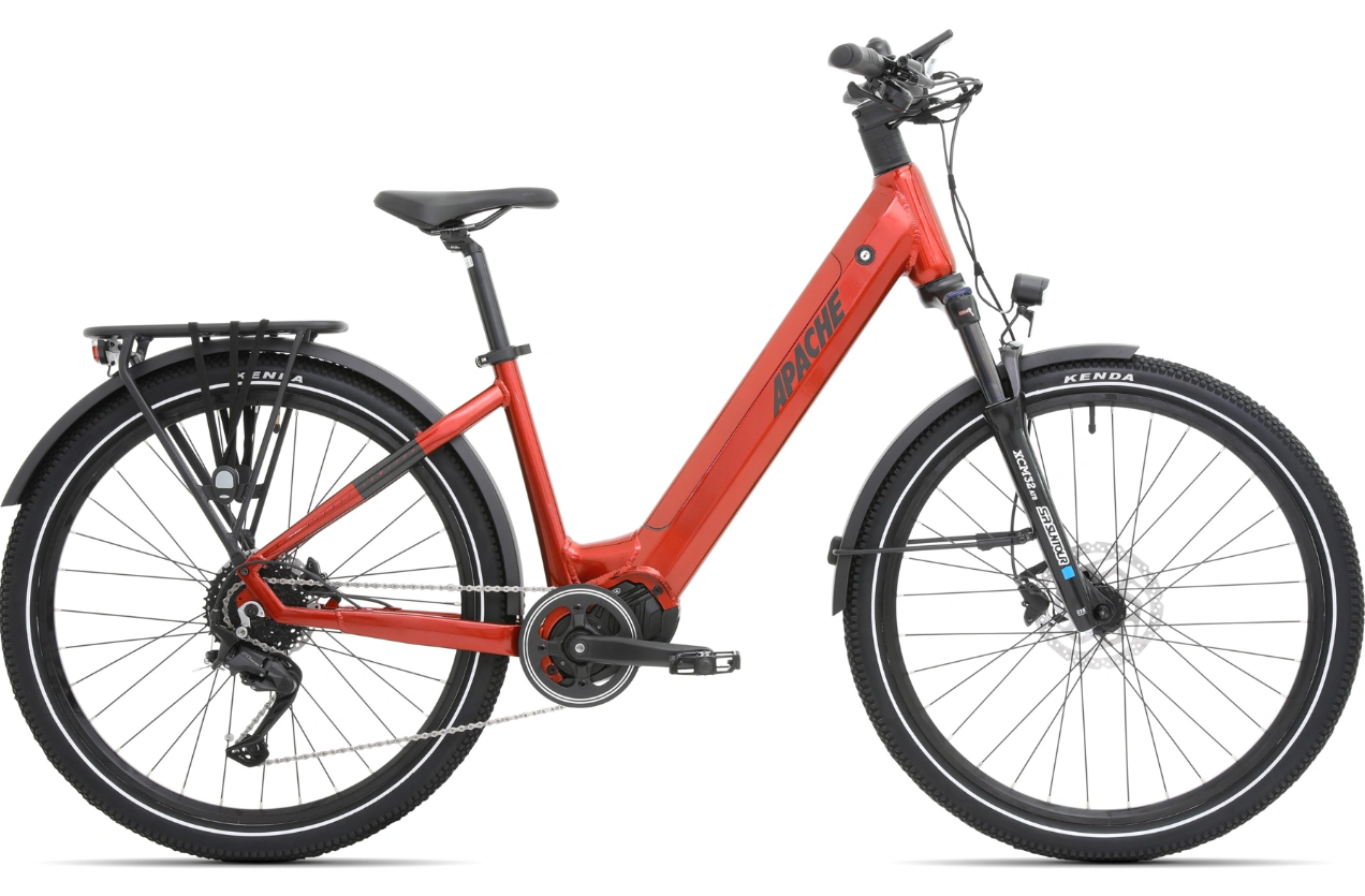 APACHE Rio Grande 3 MX, pneu 27,5", model 2026, barva červená - ZDARMA dopravné, odborná montáž, seřízení, dárkový poukaz na nákup příslušenství!