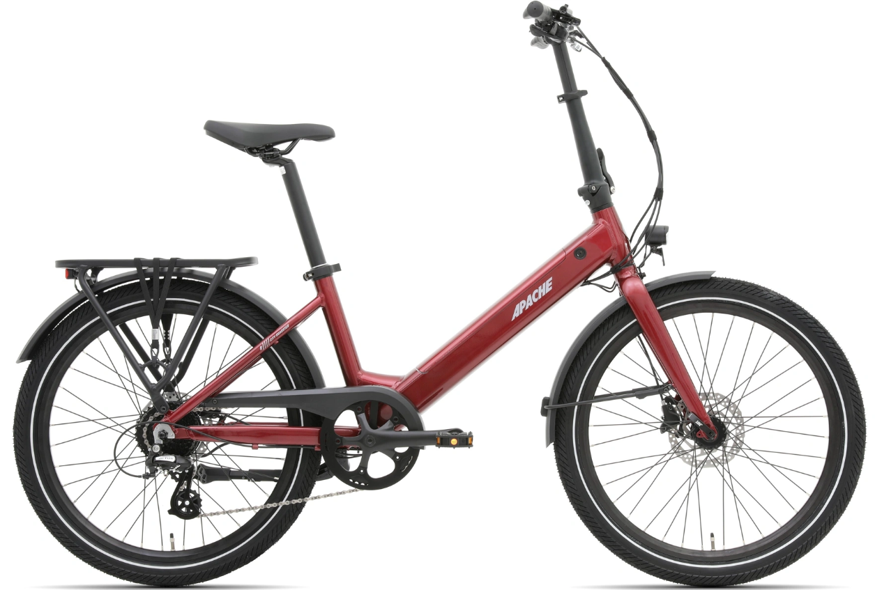 APACHE Tanka RX, pneu 24", model 2026, barva bordó -  ZDARMA dopravné, odborná montáž a seřízení!