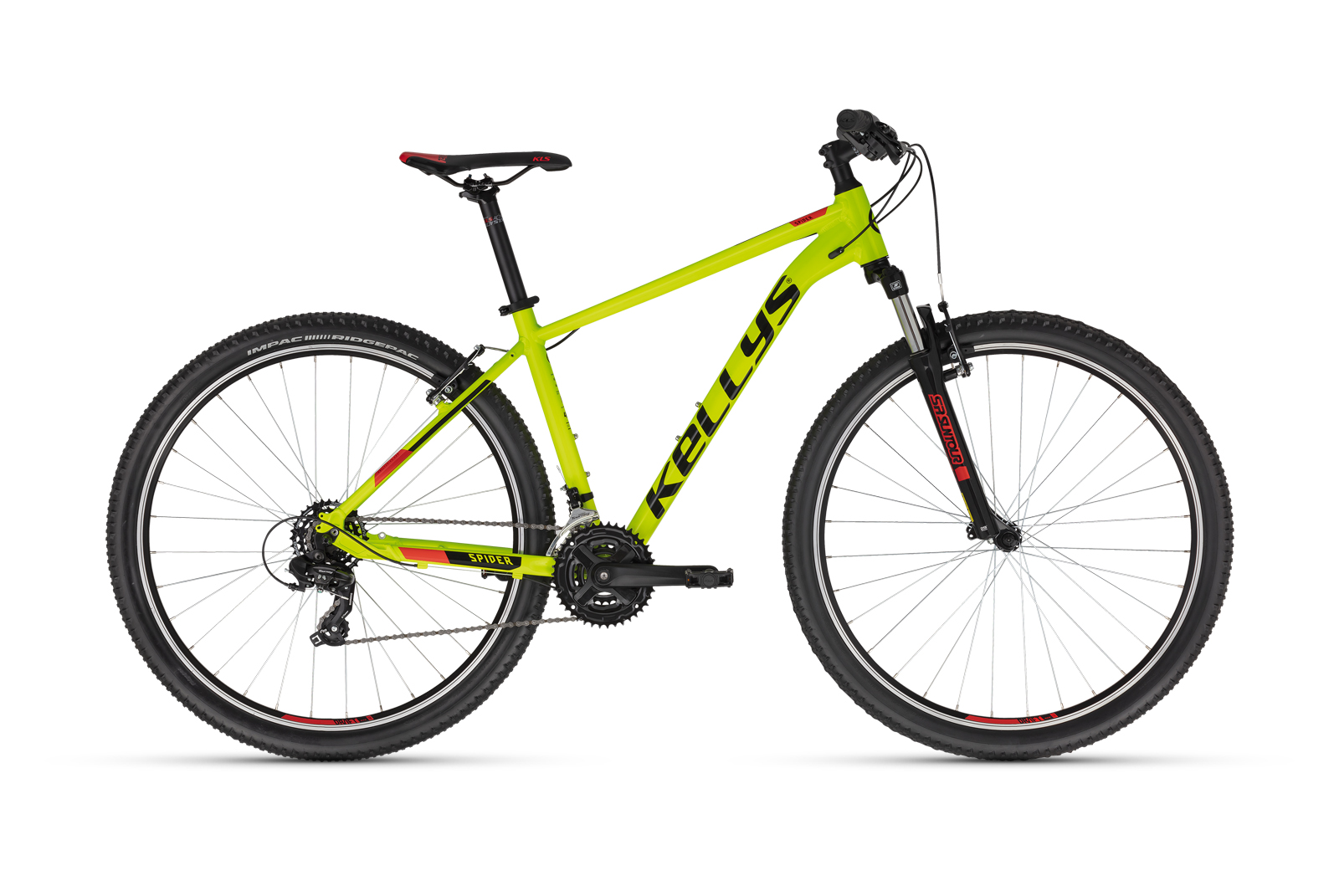 Kellys Spider 10, pneu 29", rám 18"(M), Neon Yellow - ZDARMA dopravné, odborná montáž a seřízení!