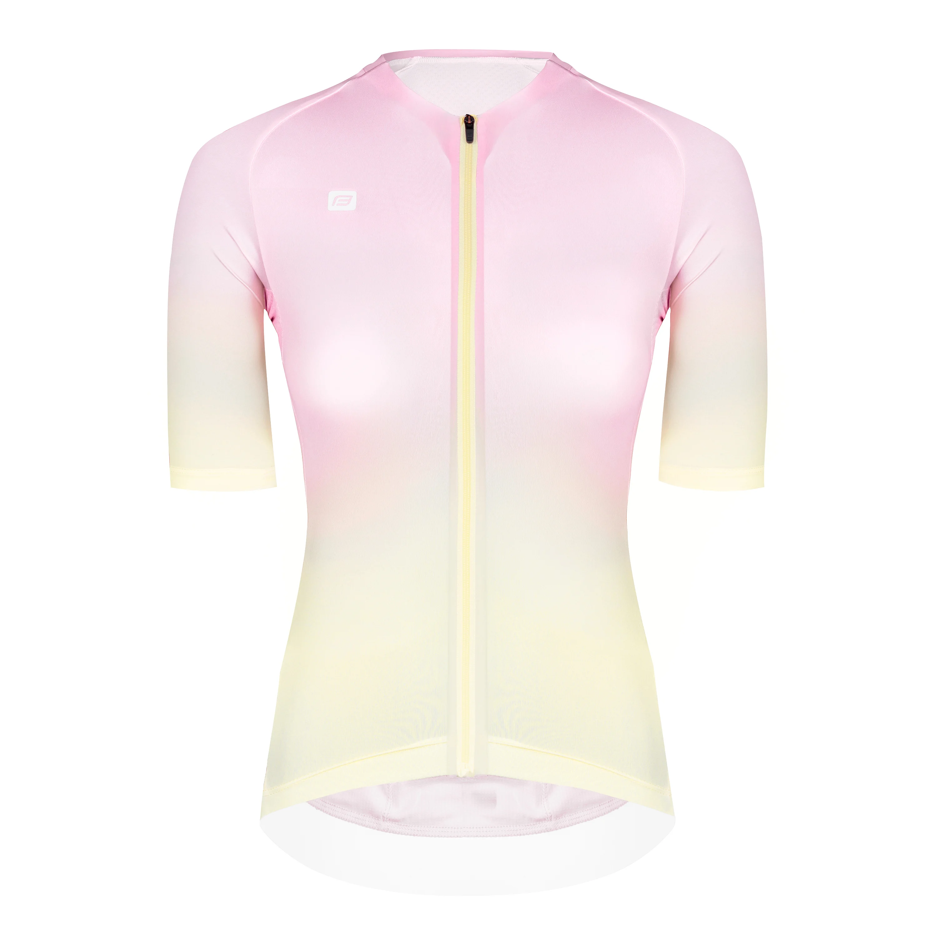 Dres FORCE STAIN LADY krátký rukáv, žluto-růžový