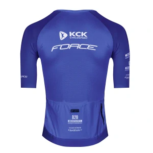 Dres FORCE SCRIPT TEAM krátký rukáv, modrý