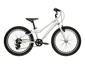 KROSS LEA MINI 1.0, pneu 20", model 2026, barva stříbrná/tyrkysová/lesk - ZDARMA dopravné, odborná montáž, seřízení!